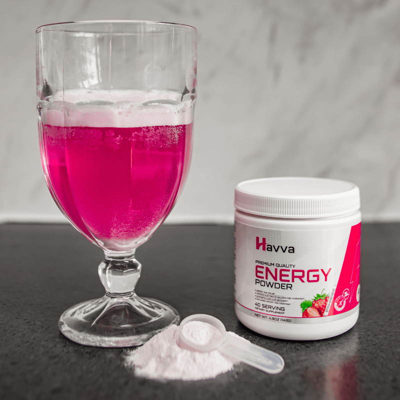 Havva Energy Powder: Clean, Natural Energy Supplement for Women.